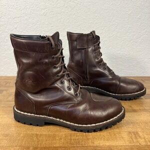 TCX HERO WP Boots Mens Size 11 Brown Leather Waterproof Motorcycle Biker 7295W
